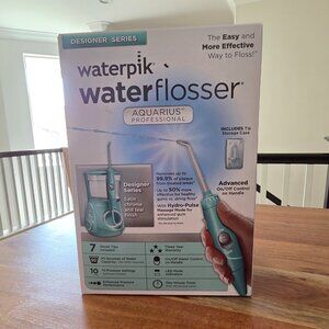 Waterpik water flosser Aquarius Professional Designer Series NEW